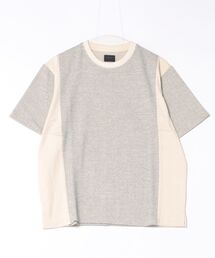 《MMMM》イレギュラーテレコ　サイドパネルドTEE
