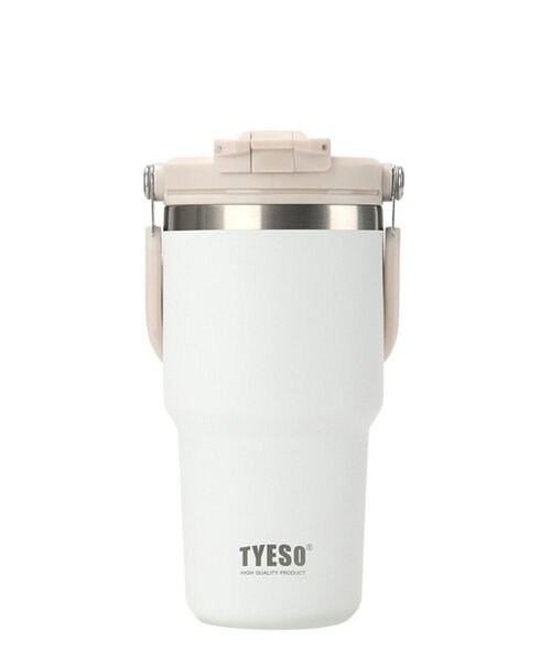 BIRTHDAY BAR(バースデイバー)の「【TYESO タイソ】ポータブルタンブラー 600ml(水筒・レディース・ブラック/ホワイト・0)」の3枚目の写真