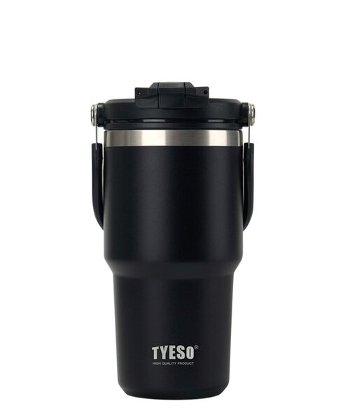 BIRTHDAY BAR(バースデイバー)の「【TYESO タイソ】ポータブルタンブラー 600ml(水筒・レディース・ブラック/ホワイト・0)」の4枚目の写真