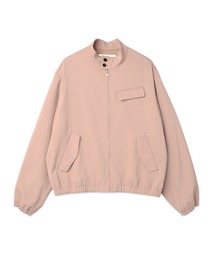 Dry Stretch Twill Minimal Harrington Jacket