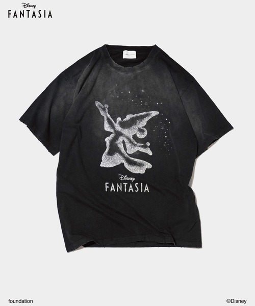 DISNEY / FANTASIA / GLITTER GRAPHIC TEE — футболка с блёстками и принтом по мотивам «Фантазии»