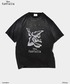 CAMPHOR WOOD（カンファーウッド）の「DISNEY / FANTASIA / GLITTER GRAPHIC TEE / ディズニーファンタジア ラメプリントTシャツ（Tシャツ/カットソー・LARGE）」