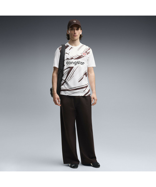 PUMA(プーマ)の「PUMA プーマ メンズ 2026-27 FC ザンクトパウリ アウェイ レプリカ 半袖 ユニフ(Tシャツ/カットソー・メンズ・ホワイト系その他2・MEDIUM/SMALL/X-LARGE/LARGE)」の3枚目の写真