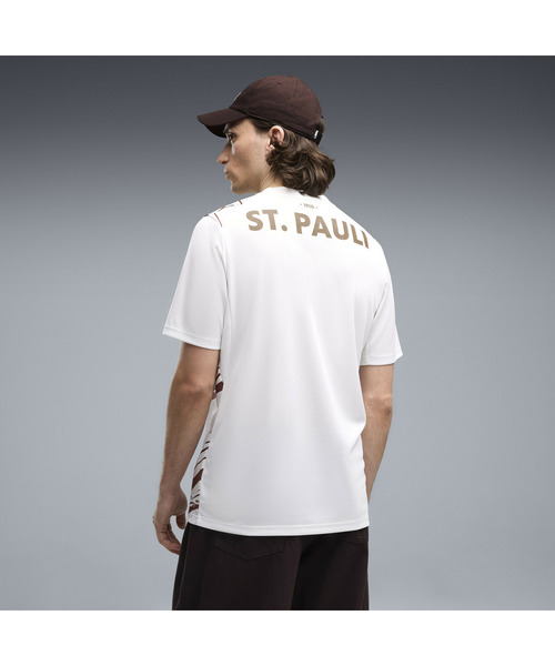 PUMA(プーマ)の「PUMA プーマ メンズ 2026-27 FC ザンクトパウリ アウェイ レプリカ 半袖 ユニフ(Tシャツ/カットソー・メンズ・ホワイト系その他2・MEDIUM/SMALL/X-LARGE/LARGE)」の4枚目の写真