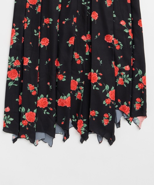 PRANK PROJECT(プランクプロジェクト)の「【2026Autumn Pre-Order】アシンメトリカルプリーツローズドレス / Asymmetrical Pleated Rose Dress(ワンピース・レディース・マルチ・38/36)」の15枚目の写真