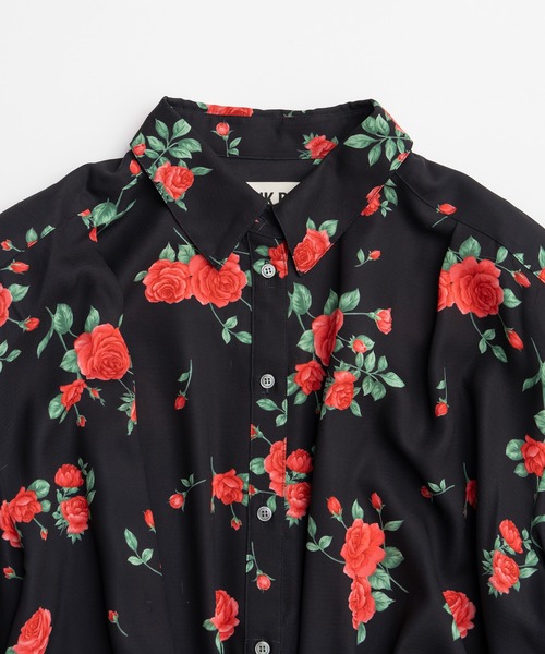 PRANK PROJECT(プランクプロジェクト)の「【2026Autumn Pre-Order】アシンメトリカルプリーツローズドレス / Asymmetrical Pleated Rose Dress(ワンピース・レディース・マルチ・38/36)」の9枚目の写真