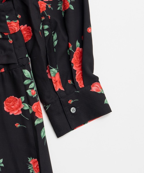 PRANK PROJECT(プランクプロジェクト)の「【2026Autumn Pre-Order】アシンメトリカルプリーツローズドレス / Asymmetrical Pleated Rose Dress(ワンピース・レディース・マルチ・38/36)」の14枚目の写真