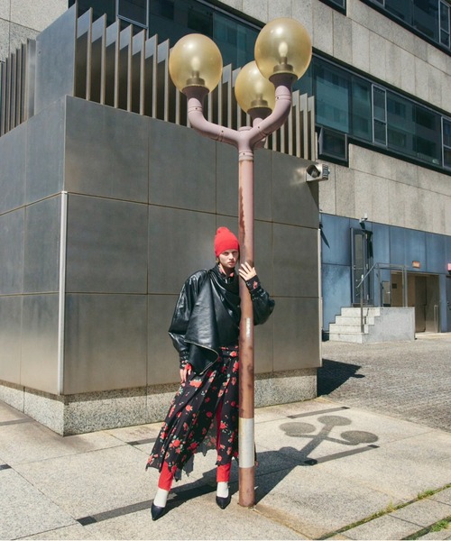 PRANK PROJECT(プランクプロジェクト)の「【2026Autumn Pre-Order】アシンメトリカルプリーツローズドレス / Asymmetrical Pleated Rose Dress(ワンピース・レディース・マルチ・38/36)」の17枚目の写真