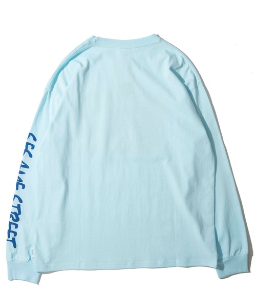 SESAME STREET(セサミストリート)の「【SESAME STREET/セサミストリート】フォトロングスリーブTシャツ(Tシャツ/カットソー・レディース・サックスブルー/ピンク/オフホワイト/チャコールグレー・LARGE/X-LARGE/MEDIUM)」の12枚目の写真