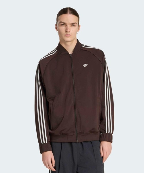 adidas(アディダス)の「ブリットコア SST トラックトップ / ジャージ / トラックジャケット / アディダスオリジナルス adidas Originals(ジャージ・メンズ・ブラウン・XX-LARGE/3XL/LARGE/MEDIUM/SMALL/X-LARGE/X-SMALL)」の1枚目の写真