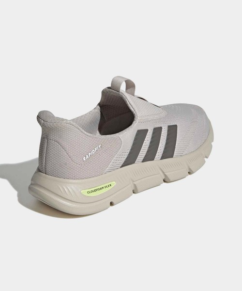 adidas(アディダス)の「CLOUDFOAM フレックス ラウンジ ラピッドフィット / CLOUDFOAM FLEX LOUNGE RAPIDFIT / アディダス adidas(スニーカー・メンズ・グレー系その他2・24.5cm/25.0cm/25.5cm/26.0cm/26.5cm/27.0cm/27.5cm/28.0cm/28.5cm/29.0cm)」の5枚目の写真