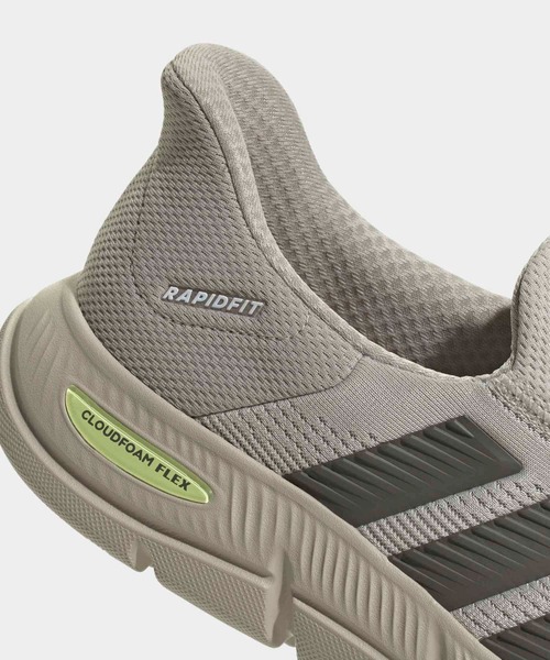 adidas(アディダス)の「CLOUDFOAM フレックス ラウンジ ラピッドフィット / CLOUDFOAM FLEX LOUNGE RAPIDFIT / アディダス adidas(スニーカー・メンズ・グレー系その他2・24.5cm/25.0cm/25.5cm/26.0cm/26.5cm/27.0cm/27.5cm/28.0cm/28.5cm/29.0cm)」の8枚目の写真