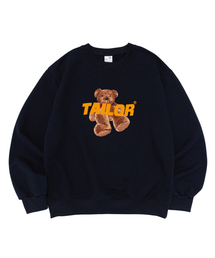 TAILOR STUDIO（テーラースタジオ）の「[起毛/NO起毛] TBグラフィックスウェット（ネイビー/オレンジ）（スウェット）」