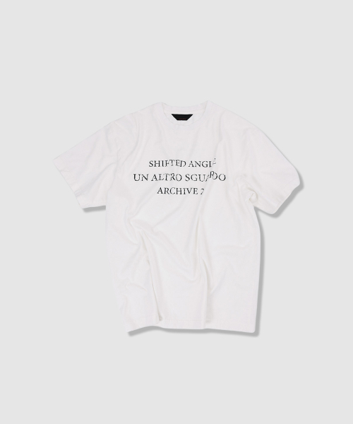 ANYTIME LOREAK(エニタイムロレーク)の「SEDUM WASHED HALF T-SHIRT - WHITE(Tシャツ/カットソー・メンズ・ホワイト・MEDIUM/LARGE)」の2枚目の写真