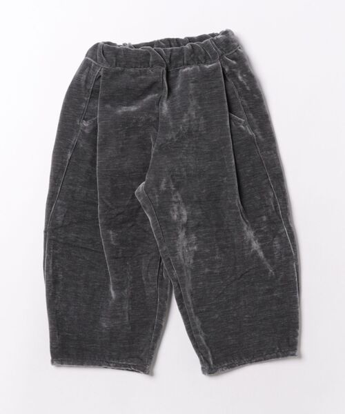 Ocean&Ground(オーシャン&グラウンド)の「ベロアカーブスラックス(スウェットパンツ・キッズ・ブラウン/チャコール/ダークブルー・90/100/110/120/140/130)」の2枚目の写真