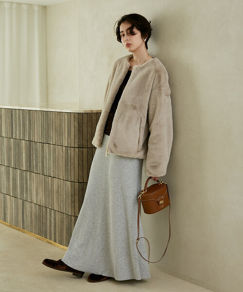 FREAK'S STORE(フリークスストア)の「TATRAS × FREAK'S STORE/タトラス EXCLUSIVE ILVA/別注イルヴァ/LCKA0455033938(その他アウター・レディース・ブラック/ライトグレー・2/1)」の6枚目の写真
