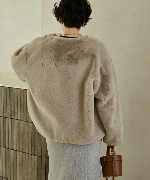 FREAK'S STORE(フリークスストア)の「TATRAS × FREAK'S STORE/タトラス EXCLUSIVE ILVA/別注イルヴァ/LCKA0455033938(その他アウター・レディース・ブラック/ライトグレー・2/1)」の12枚目の写真