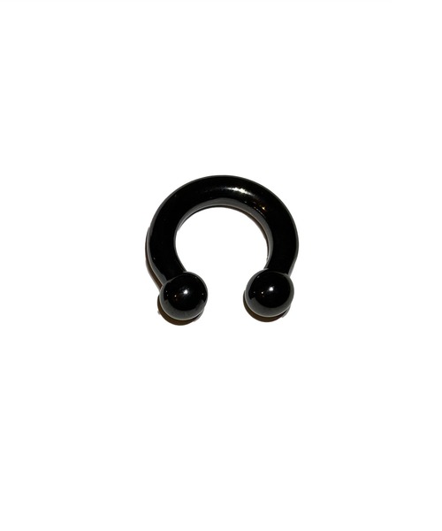 MORPH(モルフ)の「MORPH モルフ サーキュラー CCB ボディーピアス 4ゲージ 12mm~16mm(ピアス(片耳用)・メンズ・ブラック・12/14/16)」の1枚目の写真