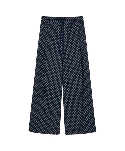 DEINET（ダイニット）の「DEINET DOT BANDING PANTS IN NAVY（スウェットパンツ・レディース・その他・FREE）」の2枚目の写真