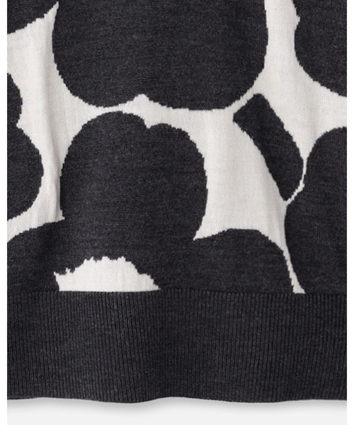 marimekko(マリメッコ)の「Rws Sopimus Unikko / Knitted sweater(ニット/セーター・レディース・ブラック・SMALL/MEDIUM)」の9枚目の写真