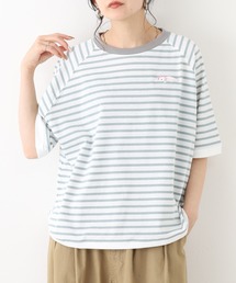 ウーパールーパー刺繍ビッグTシャツ 半端袖