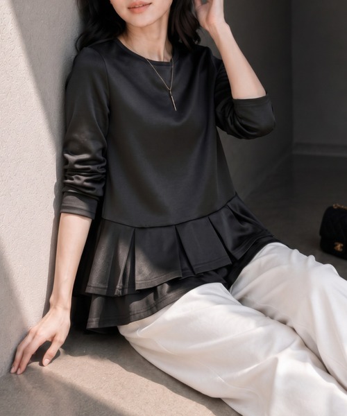 model：160cm 
着用サイズ：F