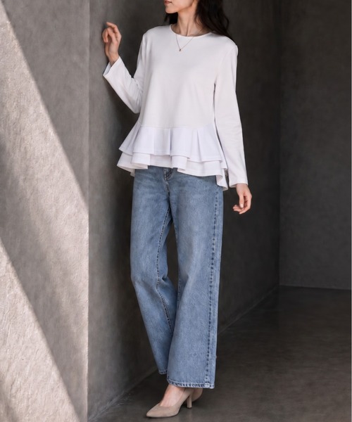 model：160cm 
着用サイズ：F