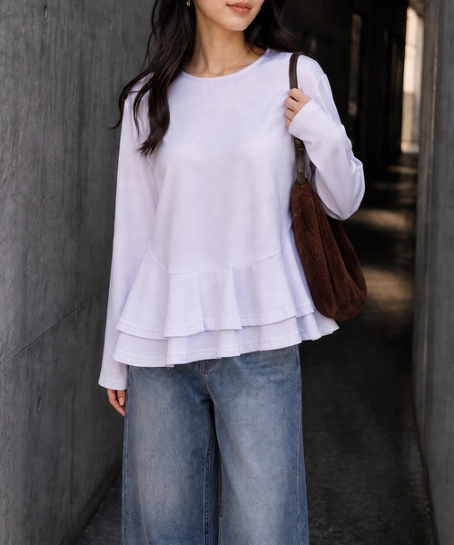 model：160cm 
着用サイズ：F