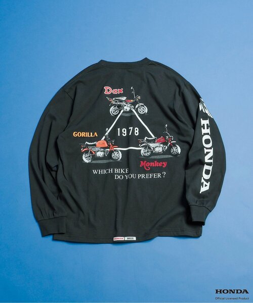 Rink — Honda vintage графический лонгслив