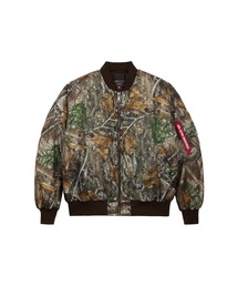 Alpha Industries/アルファ インダストリーズ/MA-1 RELAXED FIT FLIGHT JACKET (OXFORD CAMO)/MA-1 リラックスフィット フライトジャケット オックスフォードカモ