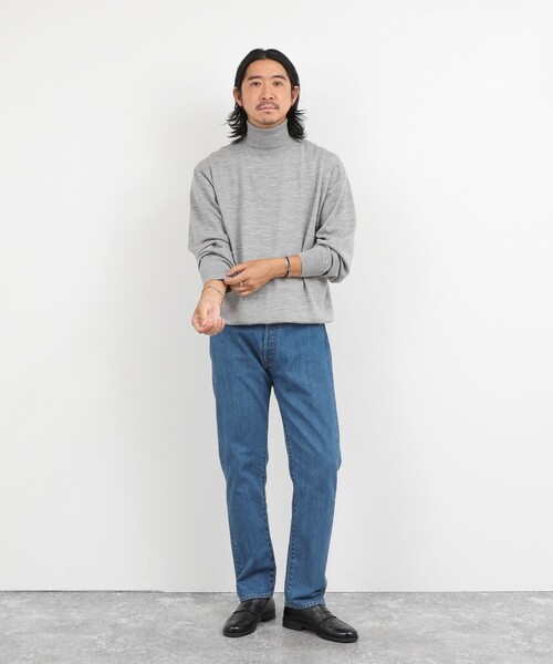 NOLLEY’S(ノーリーズ)の「【SHIOTA/シオタ】デニムパンツ 26AW(デニムパンツ・メンズ・ネイビー/ブラック・L/XL/S/M)」の14枚目の写真
