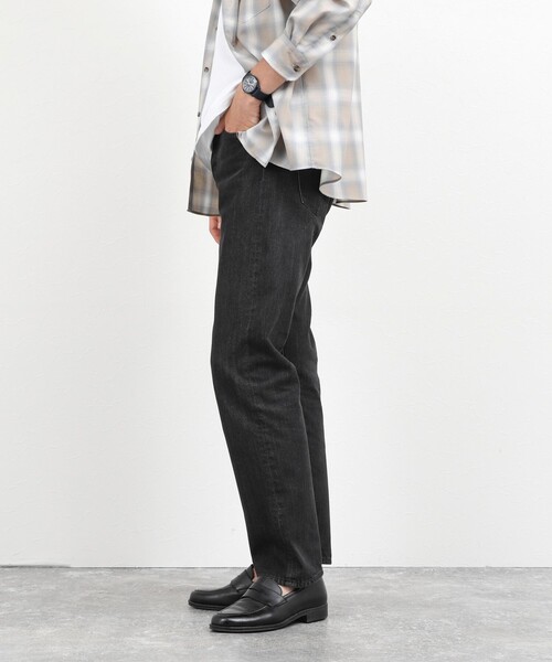 NOLLEY’S(ノーリーズ)の「【SHIOTA/シオタ】デニムパンツ 26AW(デニムパンツ・メンズ・ネイビー/ブラック・L/XL/S/M)」の22枚目の写真