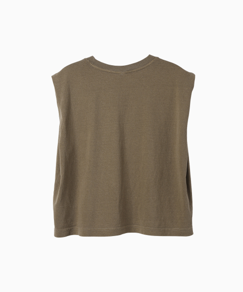 MENASOO(ミナス)の「MNS x American apparel No Run Sleeveless (over-fit)_Brown(Tシャツ/カットソー・レディース・ブラウン・SMALL/MEDIUM)」の13枚目の写真