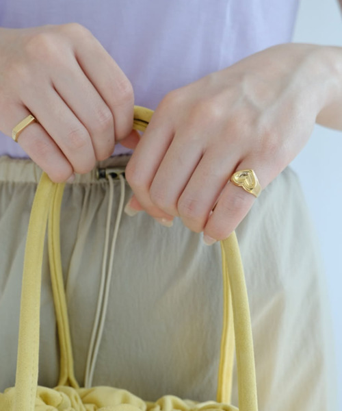 IENA LA BOUCLE(イエナラブークル)の「FIVE EIGHTHS ファイブエイス Happiness Ring small ゴールド RI-25086(リング・レディース・ゴールド・FREE)」の1枚目の写真