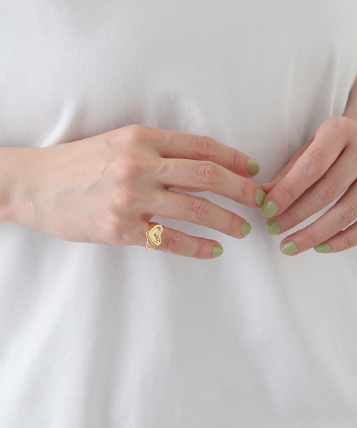 IENA LA BOUCLE(イエナラブークル)の「FIVE EIGHTHS ファイブエイス Happiness Ring small ゴールド RI-25086(リング・レディース・ゴールド・FREE)」の7枚目の写真