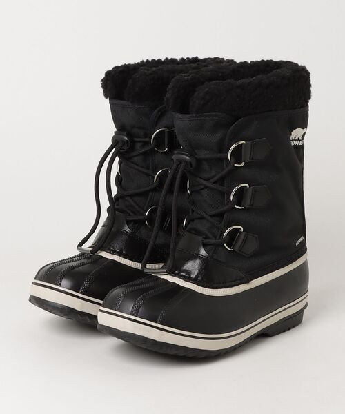 SOREL(ソレル)の「SOREL/ キッズ/ ビッグキッズユートパックナイロンウォータープルーフ /ソレル(ブーツ・キッズ・ネイビー/グレー/ブラック・22.0cm/24.0cm/23.0cm)」の2枚目の写真
