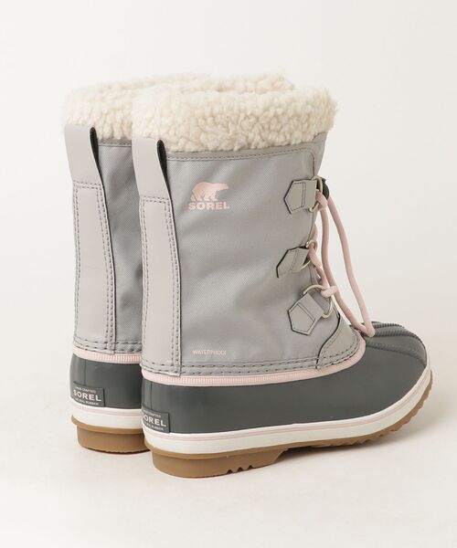 SOREL(ソレル)の「SOREL/ キッズ/ ビッグキッズユートパックナイロンウォータープルーフ /ソレル(ブーツ・キッズ・ネイビー/グレー/ブラック・22.0cm/24.0cm/23.0cm)」の4枚目の写真