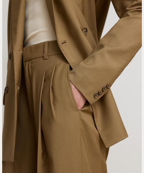 LAUREN RALPH LAUREN(ローレン ラルフ ローレン)の「ダブルブレステッド ウール ブレザー(テーラードジャケット・レディース・ブラウン・2/0/4/6/00)」の4枚目の写真