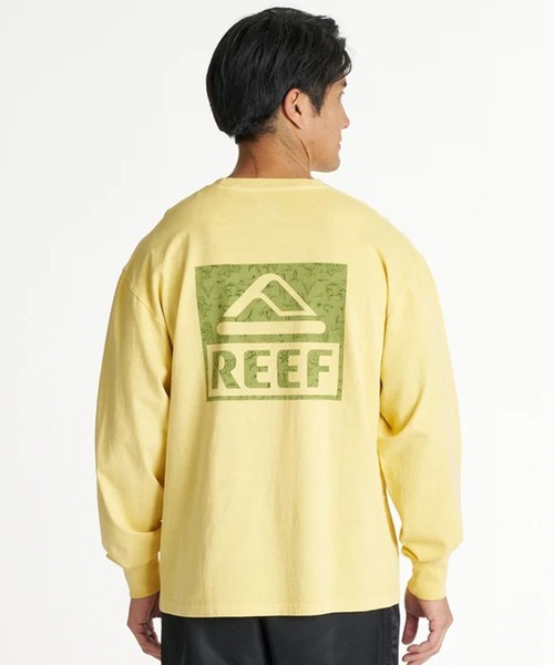 REEF(リーフ)の「REEF/リーフ 長袖Tシャツ ELT264003(Tシャツ/カットソー・メンズ・ブラック/ホワイト/ライトブルー/イエロー・L/XL/M)」の4枚目の写真