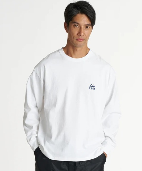 REEF(リーフ)の「REEF/リーフ 長袖Tシャツ ELT264003(Tシャツ/カットソー・メンズ・ブラック/ホワイト/ライトブルー/イエロー・L/XL/M)」の8枚目の写真