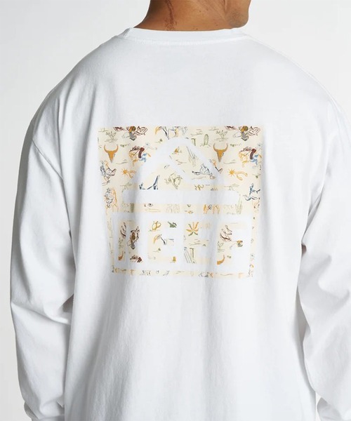 REEF(リーフ)の「REEF/リーフ 長袖Tシャツ ELT264003(Tシャツ/カットソー・メンズ・ブラック/ホワイト/ライトブルー/イエロー・L/XL/M)」の10枚目の写真