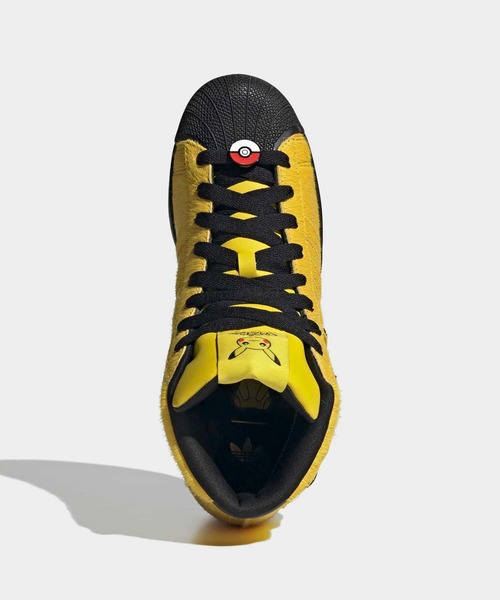 adidas(アディダス)の「Pokemon SST II ミッド / Pokemon SST II MID / アディダスオリジナルス adidas Originals(スニーカー・メンズ・イエロー・29.0cm/28.5cm/25.5cm/25.0cm/23.0cm/22.5cm/26.0cm/26.5cm/24.5cm/24.0cm/23.5cm/27.0cm/22.0cm/28.0cm/27.5cm)」の8枚目の写真