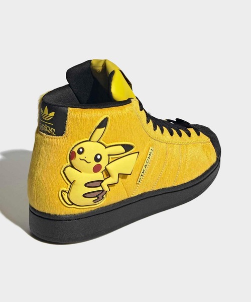 adidas(アディダス)の「Pokemon SST II ミッド / Pokemon SST II MID / アディダスオリジナルス adidas Originals(スニーカー・メンズ・イエロー・29.0cm/28.5cm/25.5cm/25.0cm/23.0cm/22.5cm/26.0cm/26.5cm/24.5cm/24.0cm/23.5cm/27.0cm/22.0cm/28.0cm/27.5cm)」の10枚目の写真