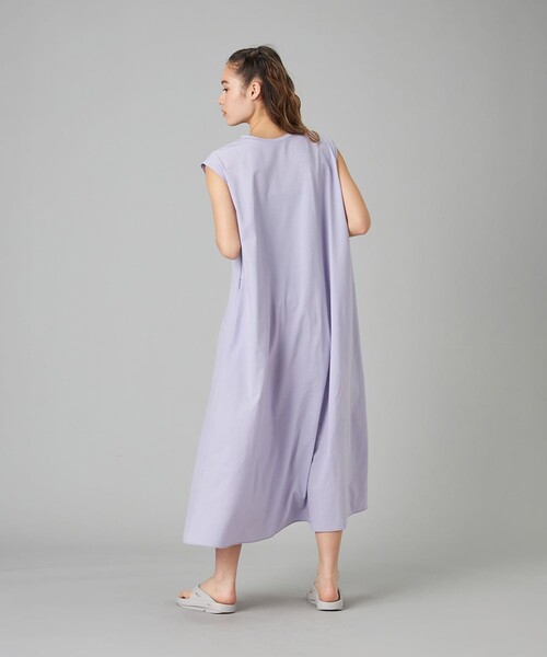 Chacott(チャコット)の「EasyCare+ ツイストワンピース(ショート丈)(ワンピース・レディース・ブラック/ネイビー・0)」の7枚目の写真