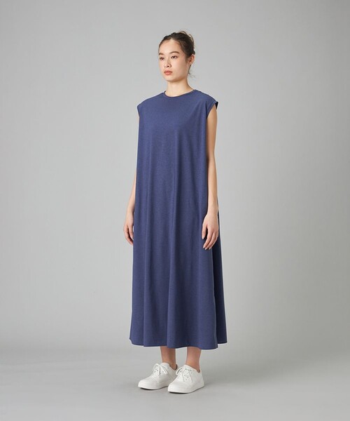 Chacott(チャコット)の「EasyCare+ ツイストワンピース(ショート丈)(ワンピース・レディース・ブラック/ネイビー・0)」の8枚目の写真