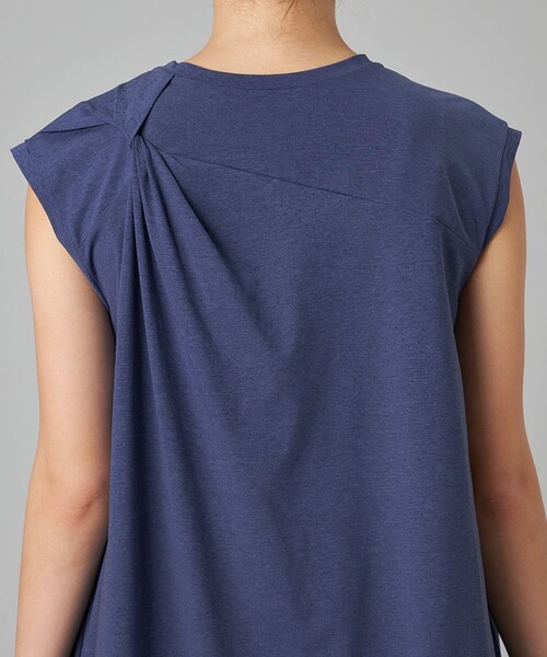 Chacott(チャコット)の「EasyCare+ ツイストワンピース(ショート丈)(ワンピース・レディース・ブラック/ネイビー・0)」の14枚目の写真