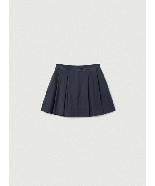 The Barnnet(ザバーネット)の「ワエル プリーツミニスカート_ネイビー(スカート・レディース・その他・SMALL/MEDIUM)」の1枚目の写真