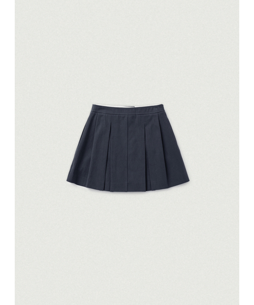 The Barnnet(ザバーネット)の「ワエル プリーツミニスカート_ネイビー(スカート・レディース・その他・SMALL/MEDIUM)」の2枚目の写真