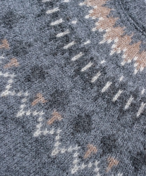 on:nue（オンニュ）の「【on:nue】ルーズノルディックパターンニット /26-27 AW COLLECTION（ニット/セーター・レディース・ブラウン/グレー・FREE）」の19枚目の写真