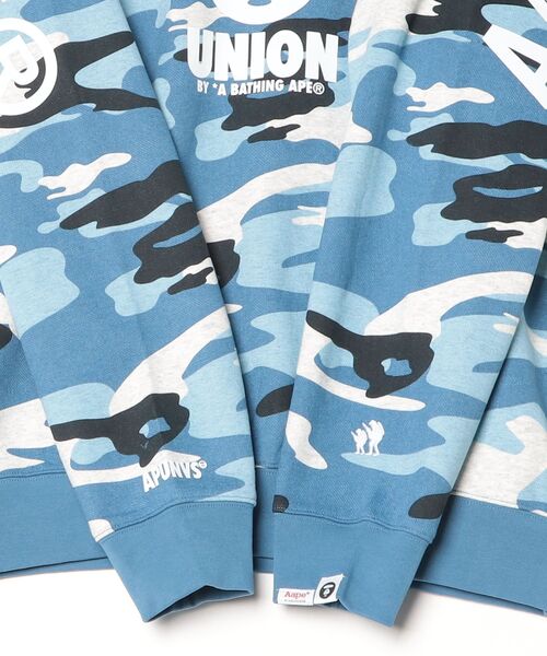 AAPE BASIC CREW NECK SWEAT(WOODLAND CAMO) | AAPE.JP
